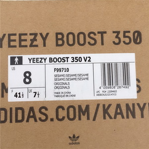 Authentic Yeezy Boost 350 V2 “Sesame”