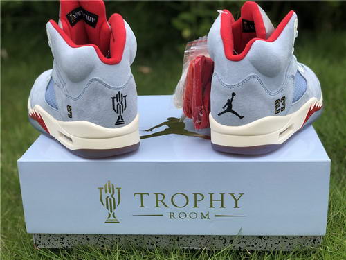 Trophy Room x Air Jordan 5 “Ice Blue”
