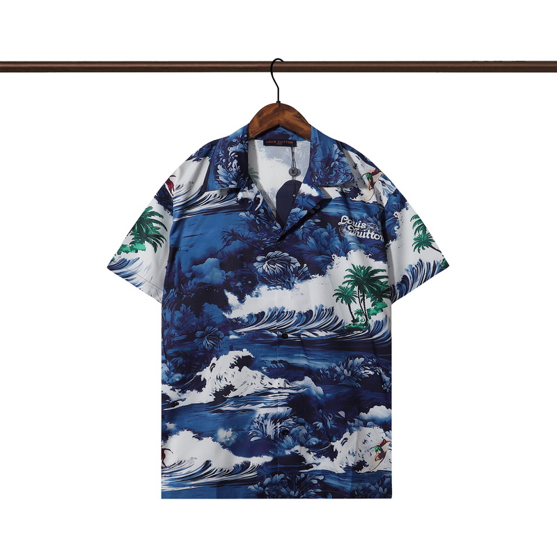 LV short shirt-162