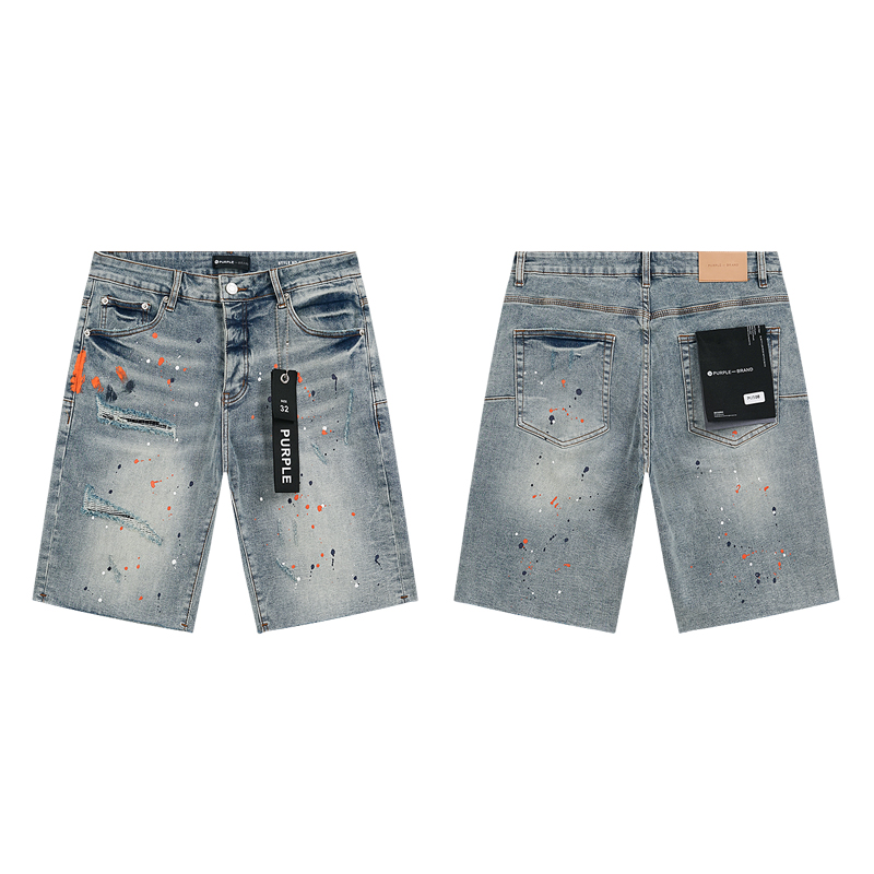 Purple Brand Shorts Jeans-010