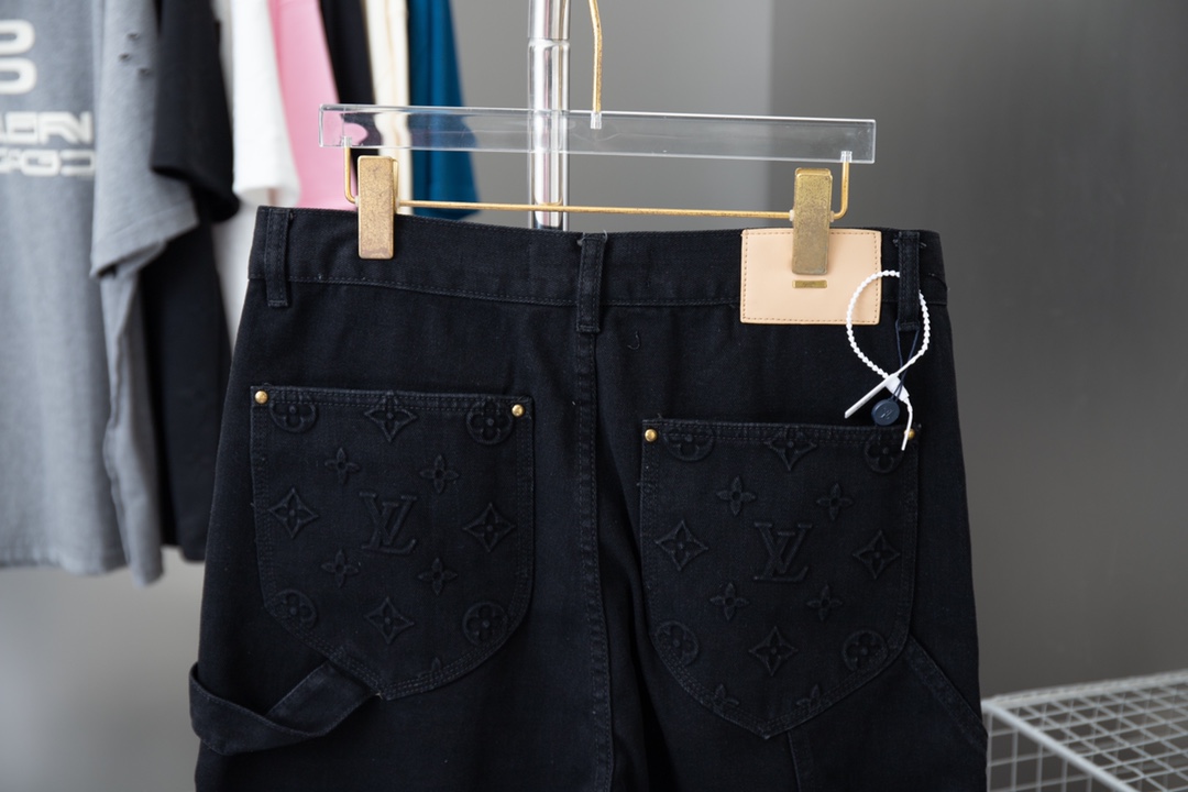 LV Shorts Jeans-002