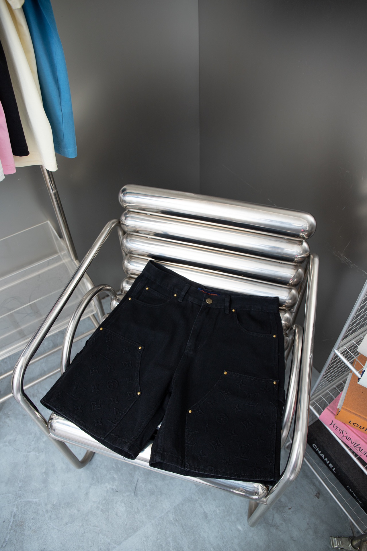 LV Shorts Jeans-002