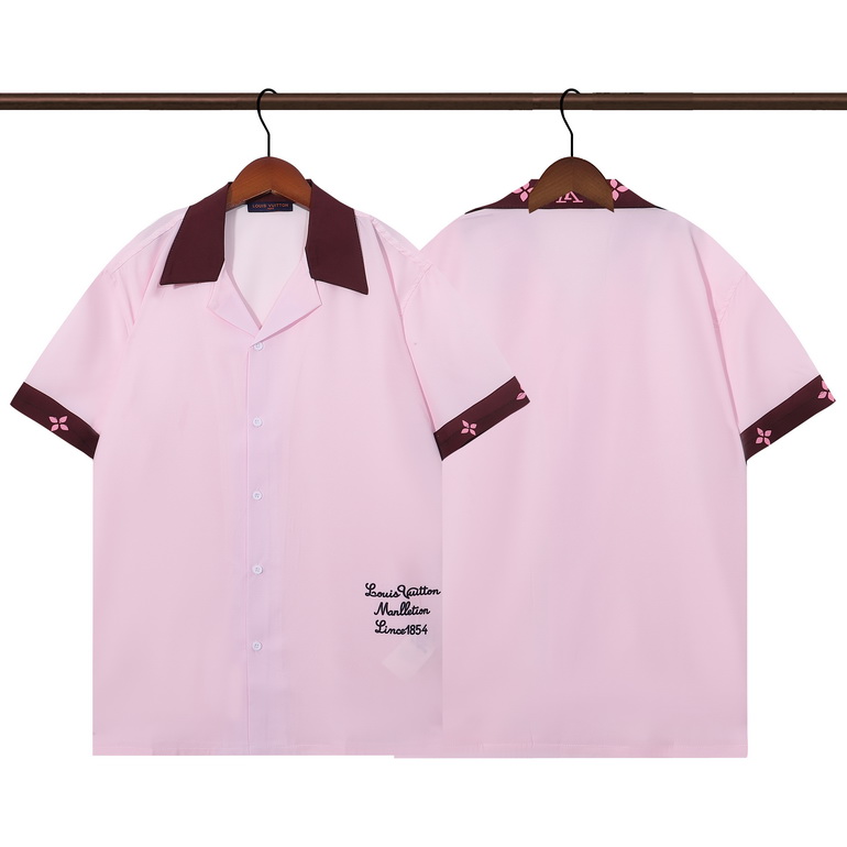 LV short shirt-179