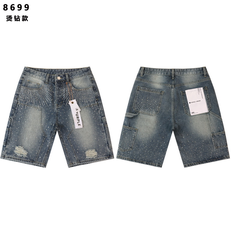 Purple Brand Shorts Jeans-014