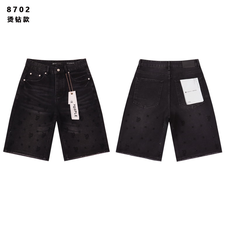 Purple Brand Shorts Jeans-012