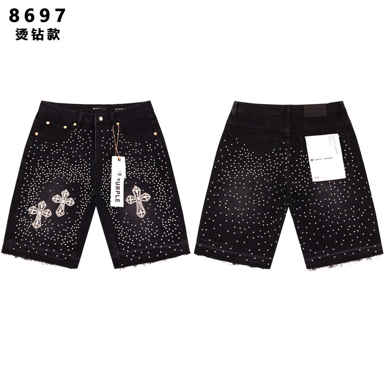 Purple Brand Shorts Jeans-024