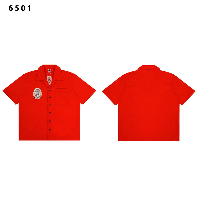 SAINT VANITY short shirt-007