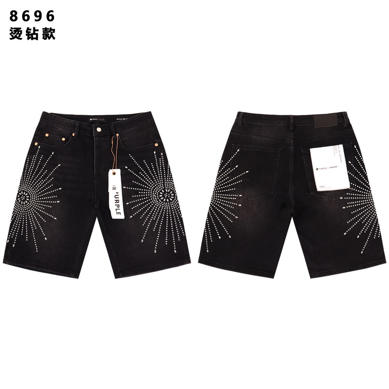 Purple Brand Shorts Jeans-022