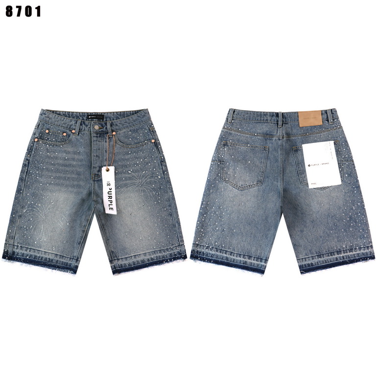 Purple Brand Shorts Jeans-021
