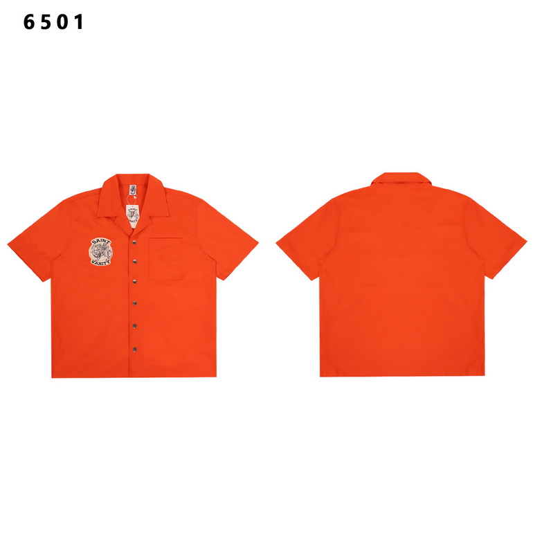 SAINT VANITY short shirt-005