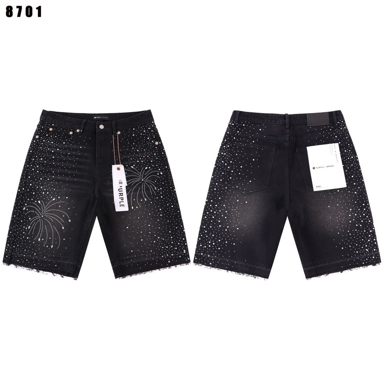 Purple Brand Shorts Jeans-020