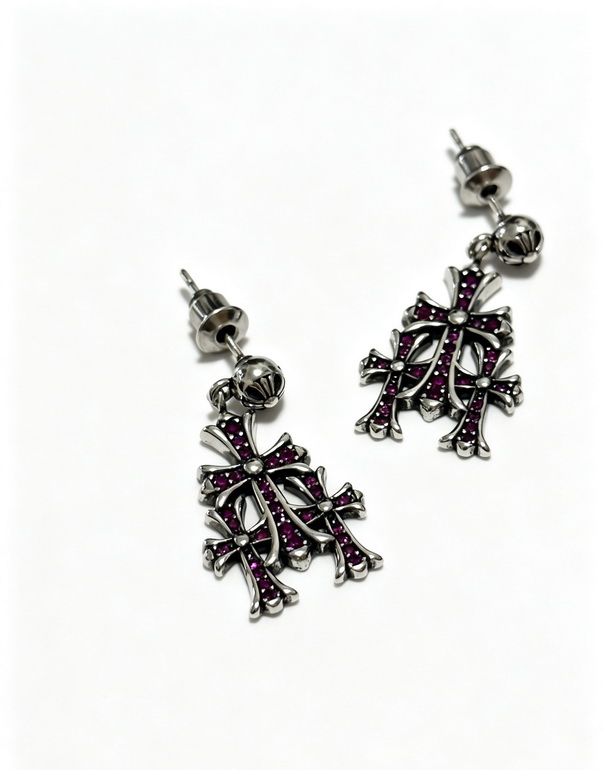 Chrome Hearts Earrings-010