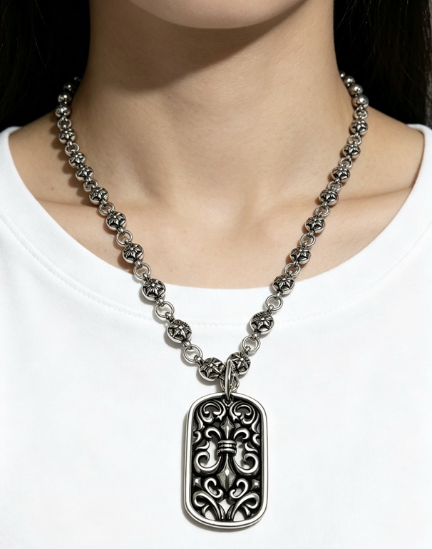 Chrome Hearts Necklace-022