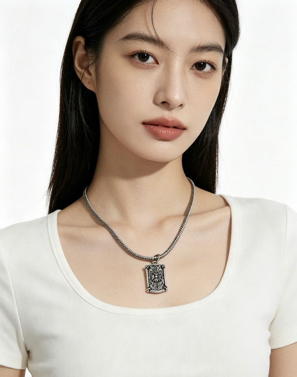 Chrome Hearts Necklace-027