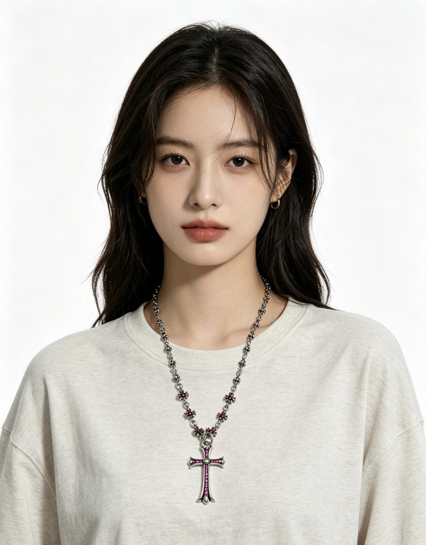 Chrome Hearts Necklace-030