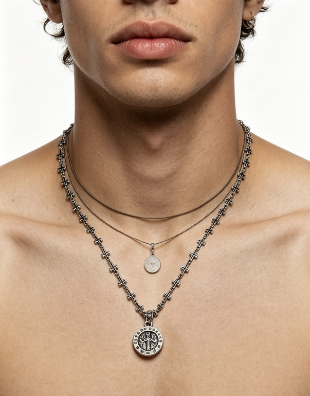 Chrome Hearts Necklace-033
