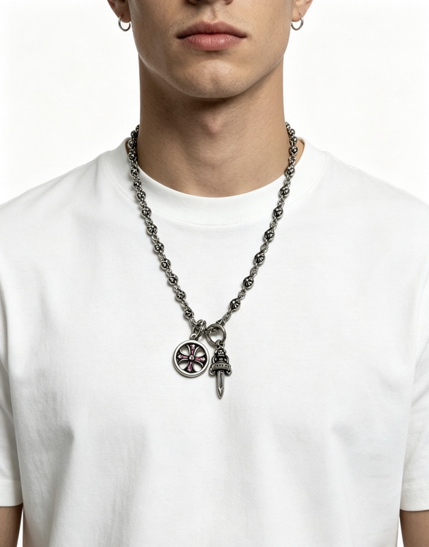 Chrome Hearts Necklace-035