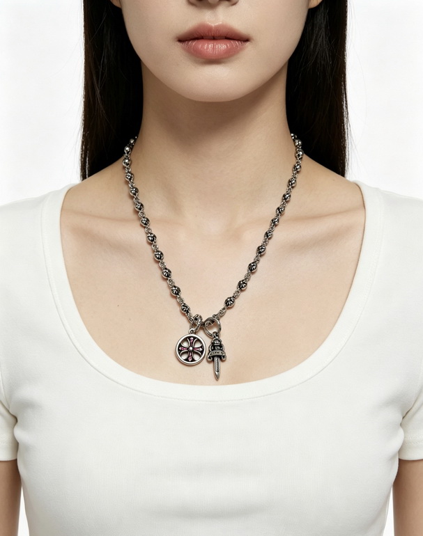Chrome Hearts Necklace-035