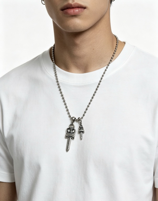 Chrome Hearts Necklace-041