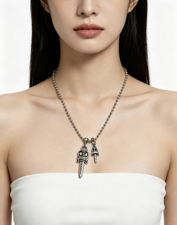 Chrome Hearts Necklace-041