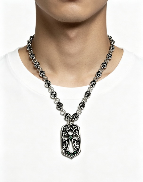 Chrome Hearts Necklace-044
