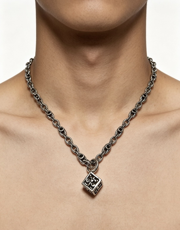 Chrome Hearts Necklace-047
