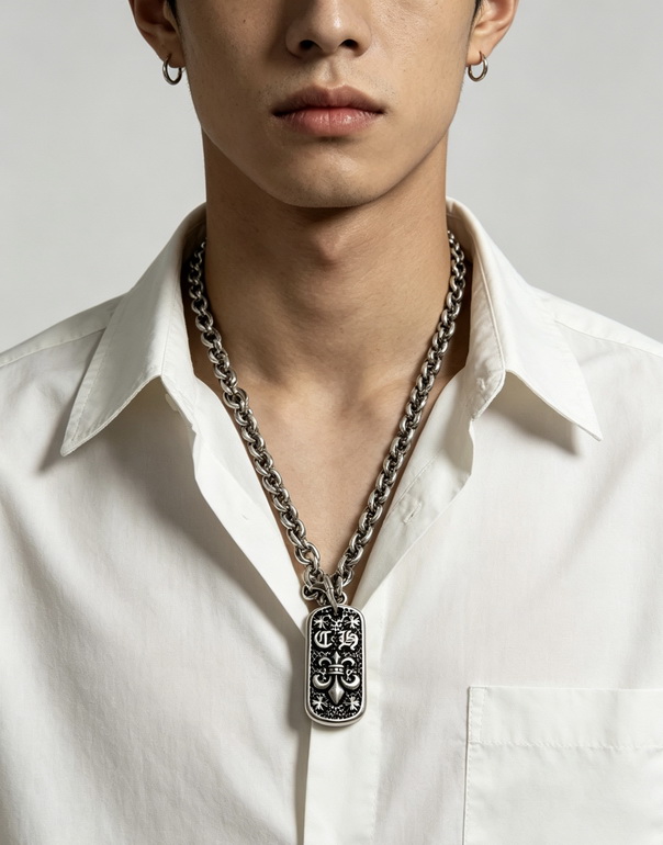Chrome Hearts Necklace-049