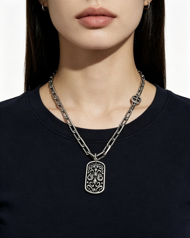Chrome Hearts Necklace-050