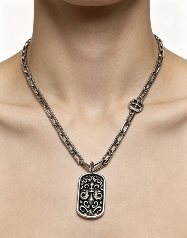 Chrome Hearts Necklace-050