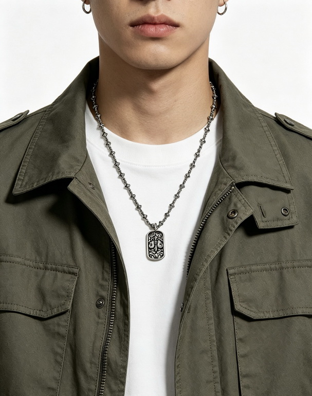 Chrome Hearts Necklace-052
