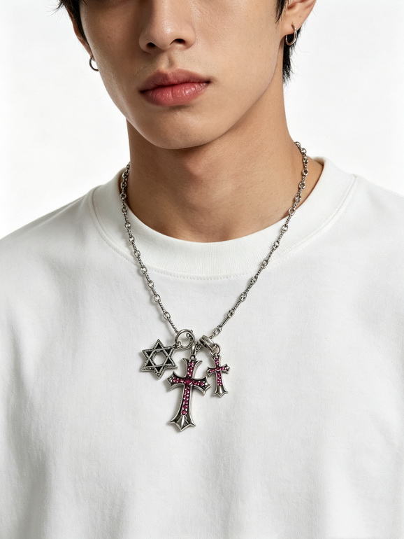 Chrome Hearts Necklace-061