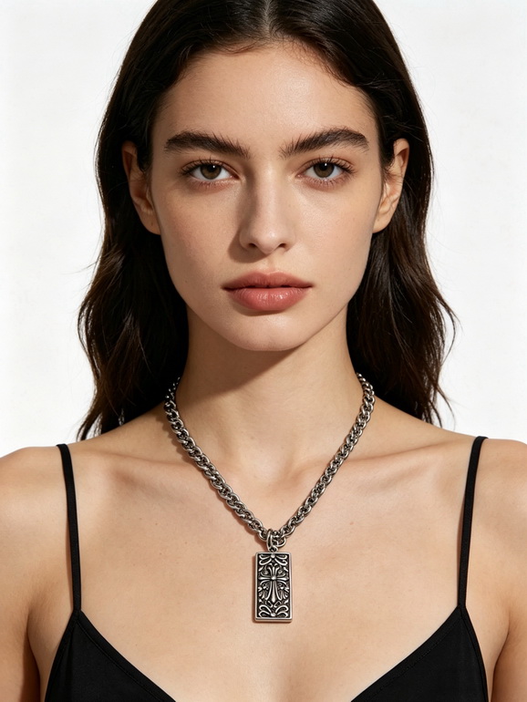 Chrome Hearts Necklace-062