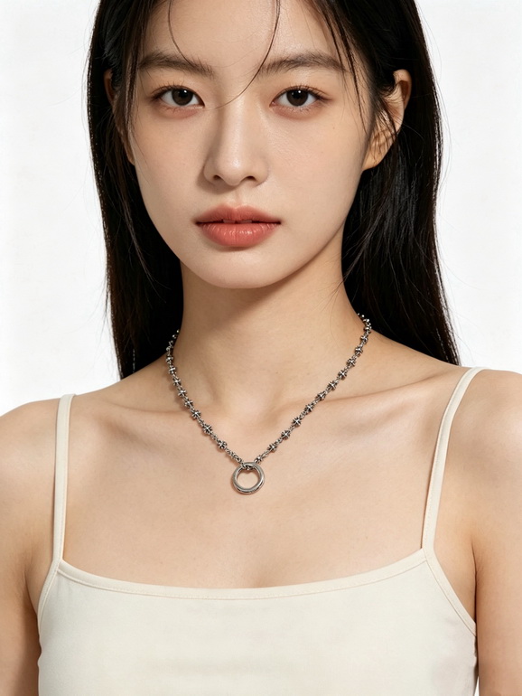 Chrome Hearts Necklace-065