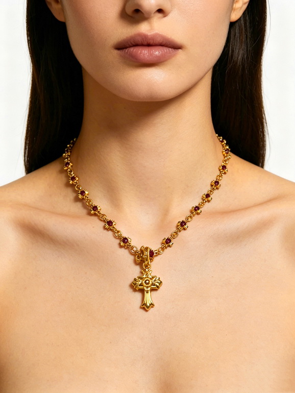 Chrome Hearts Necklace-066