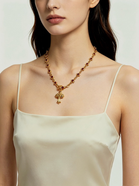Chrome Hearts Necklace-066