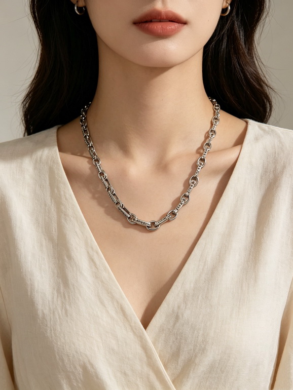 Chrome Hearts Necklace-069