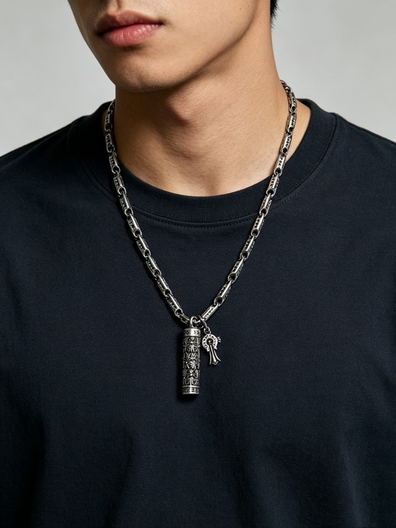 Chrome Hearts Necklace-076
