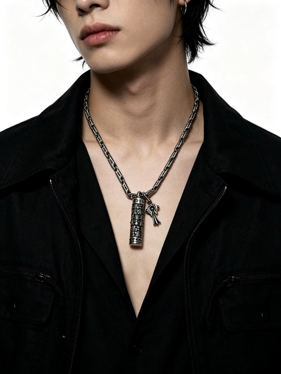 Chrome Hearts Necklace-076