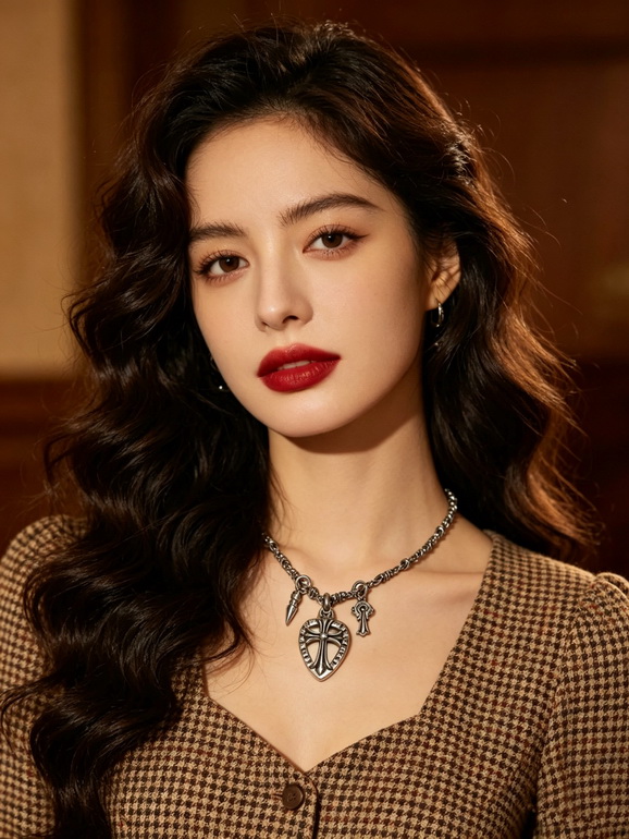 Chrome Hearts Necklace-078