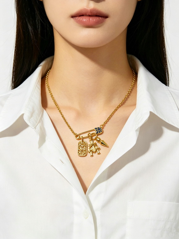 Chrome Hearts Necklace-081