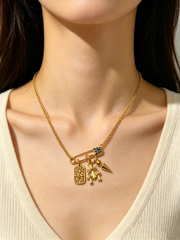 Chrome Hearts Necklace-081
