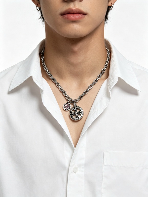 Chrome Hearts Necklace-090