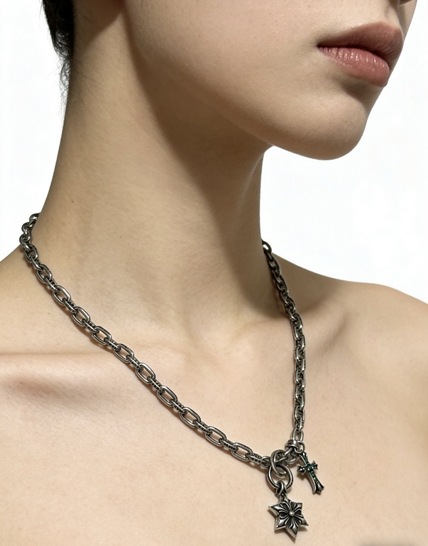 Chrome Hearts Necklace-095