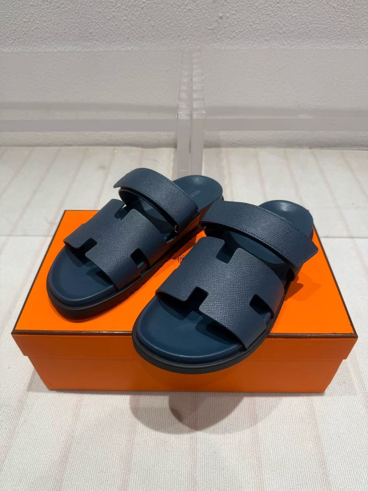 Hermes Slippers(AAA)-028