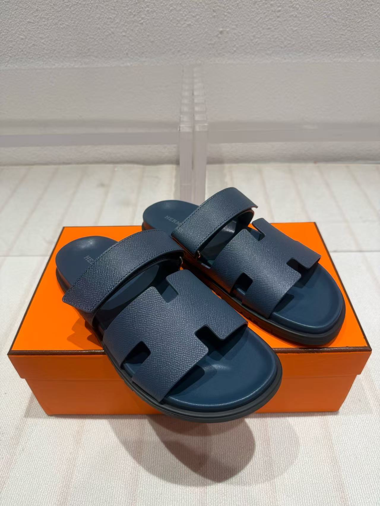 Hermes Slippers(AAA)-028