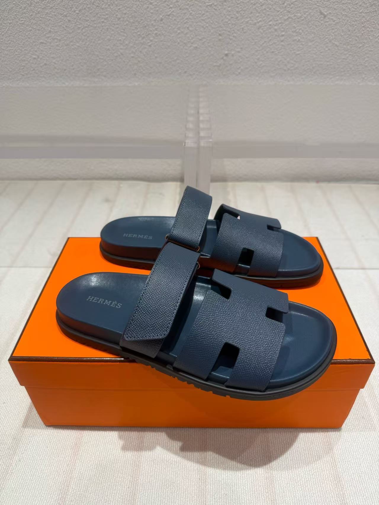 Hermes Slippers(AAA)-028