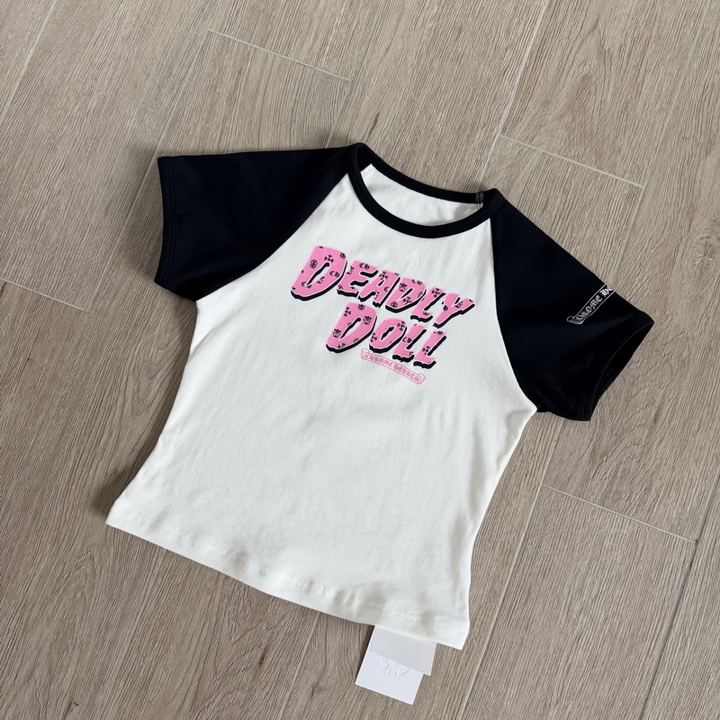Chrome Hearts T-shirts(Women)-004