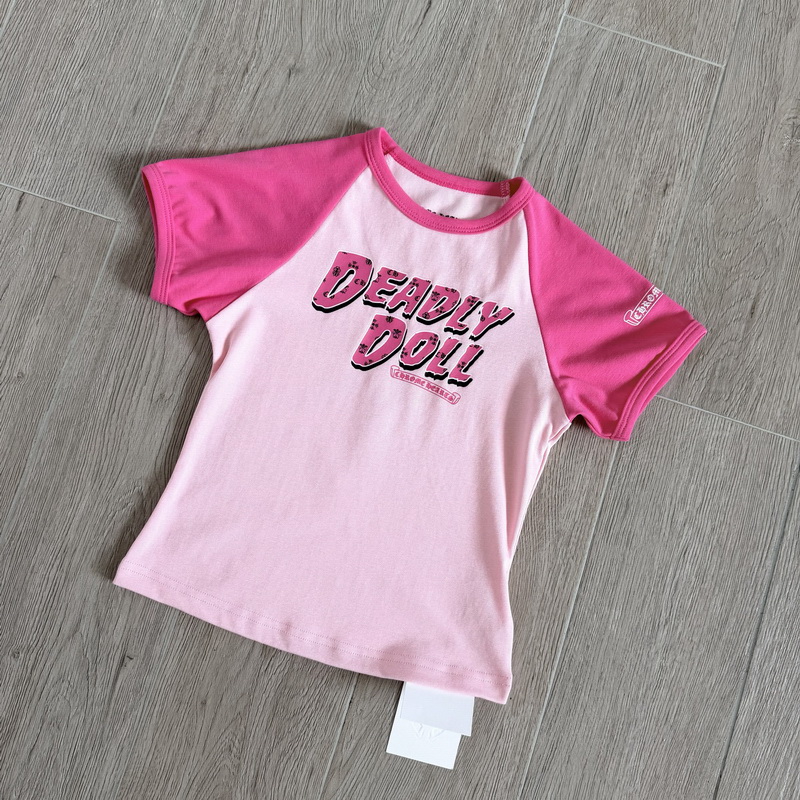 Chrome Hearts T-shirts(Women)-002