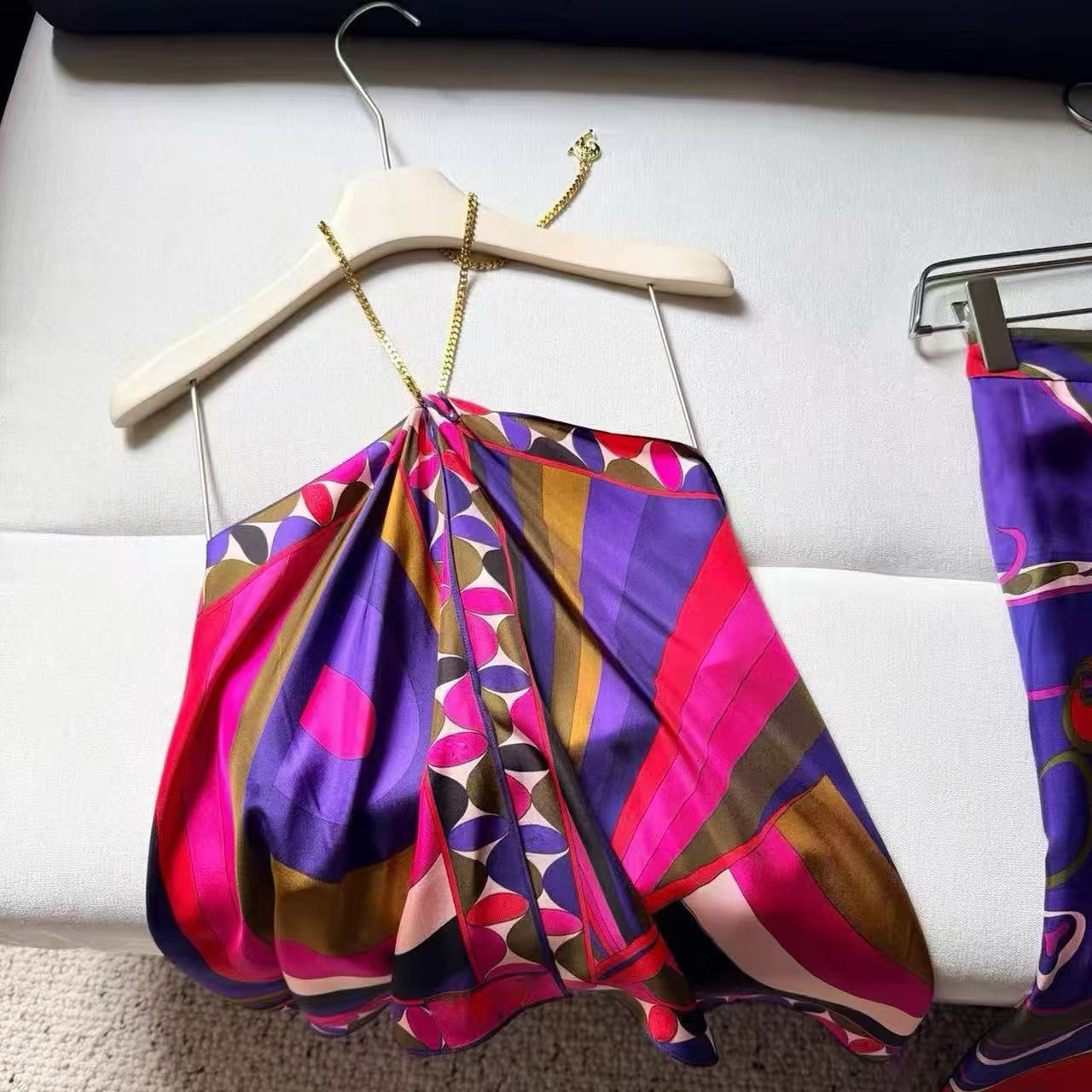Emilio Pucci Silk Scarf Top-004