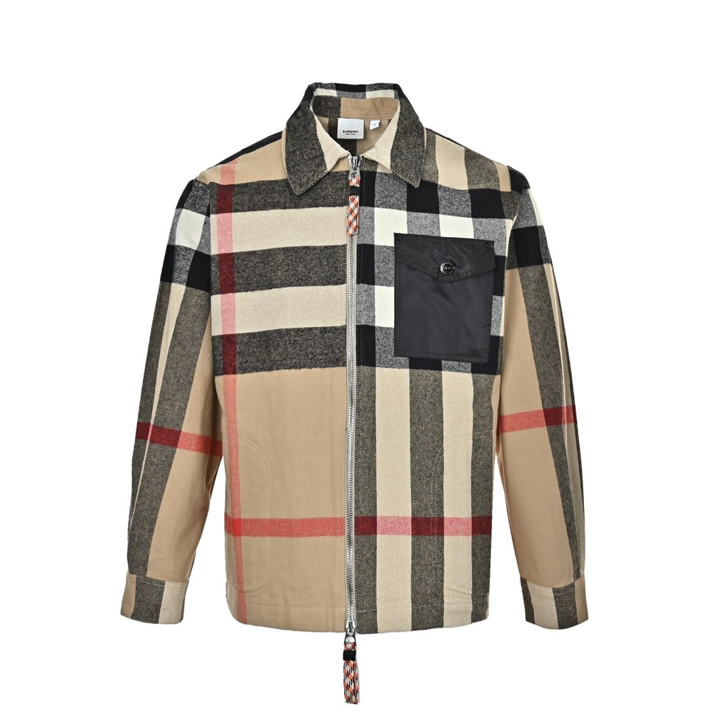 Burberry Leather Jacket-031